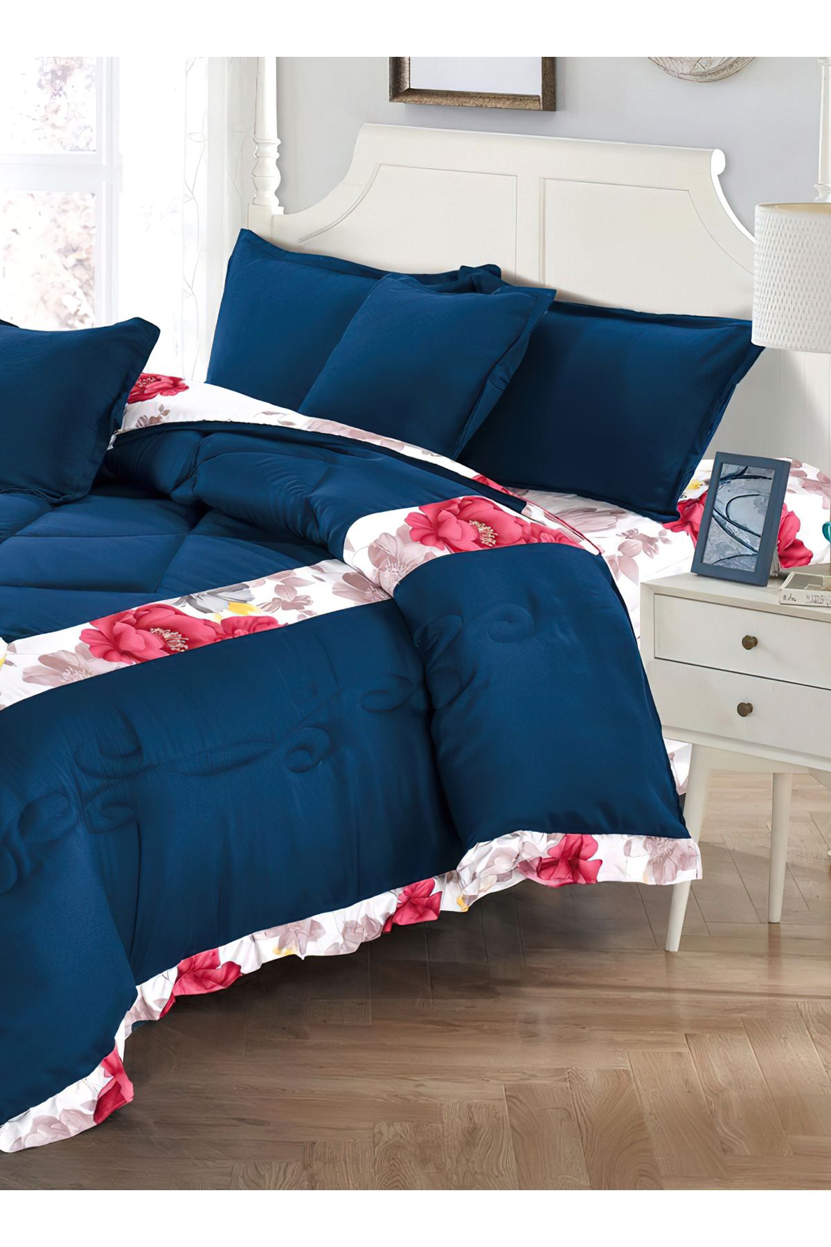 Generic-Comforter Set King Size 6 Pieces Comforter Set Twin Unisex Bedding Set 2