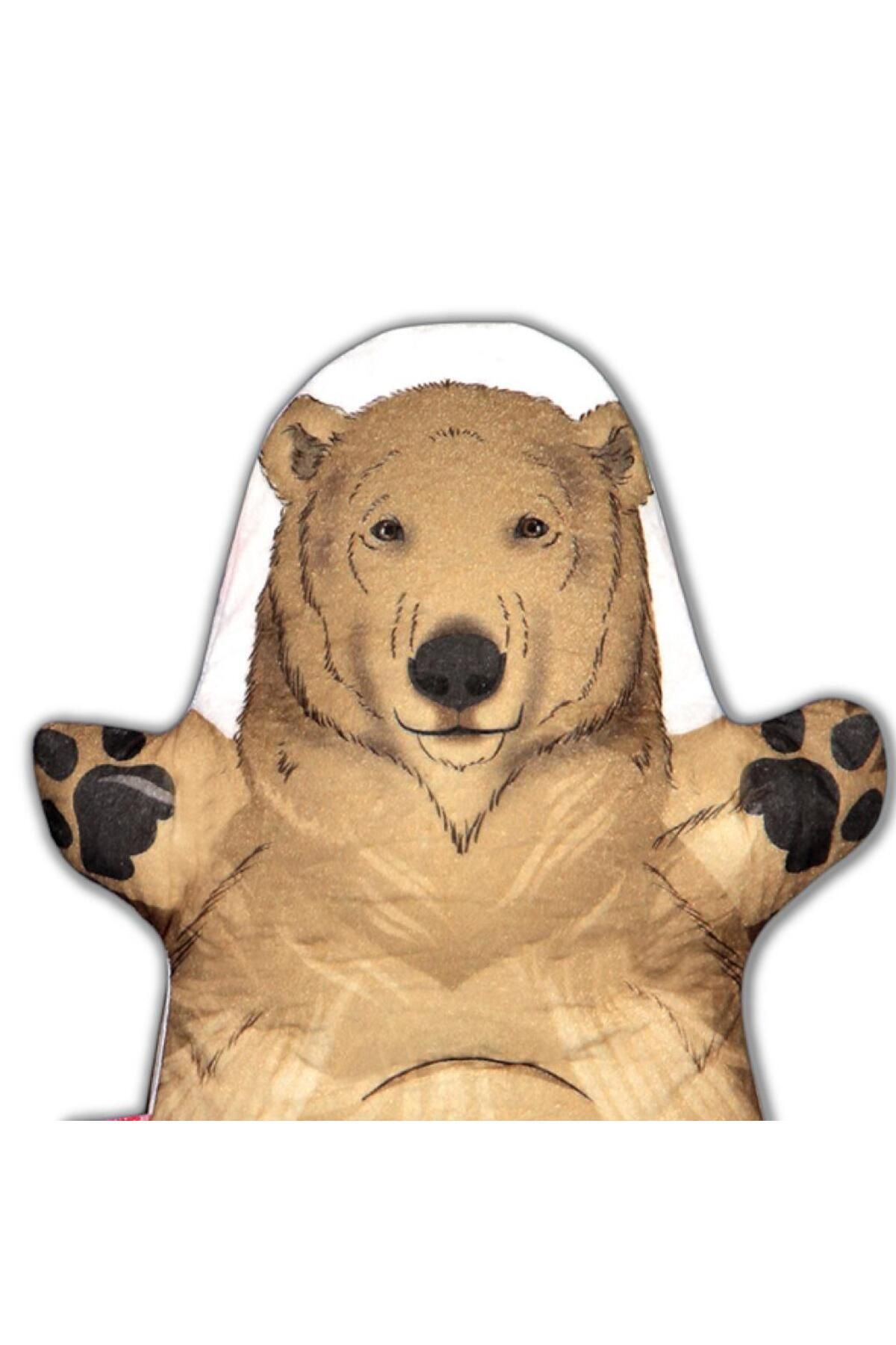 Tox-Bear Wild Felt Hand Puppet for Animals - T127 Educational Toy 3