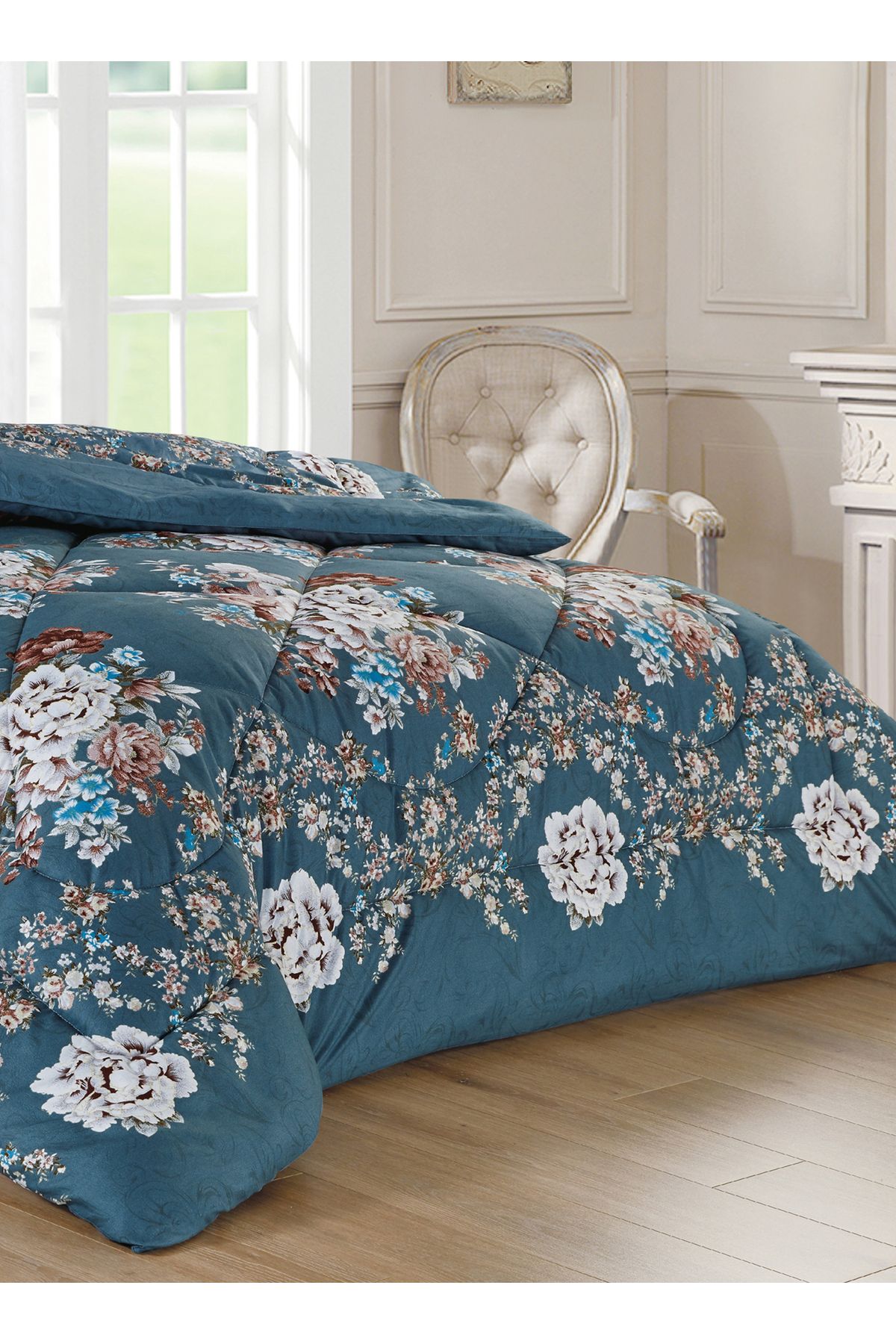 Generic-Comforter Set 4 Piece Single Size Elegant Bedspread Lightweight Comforter Suitable for All Seasons 3