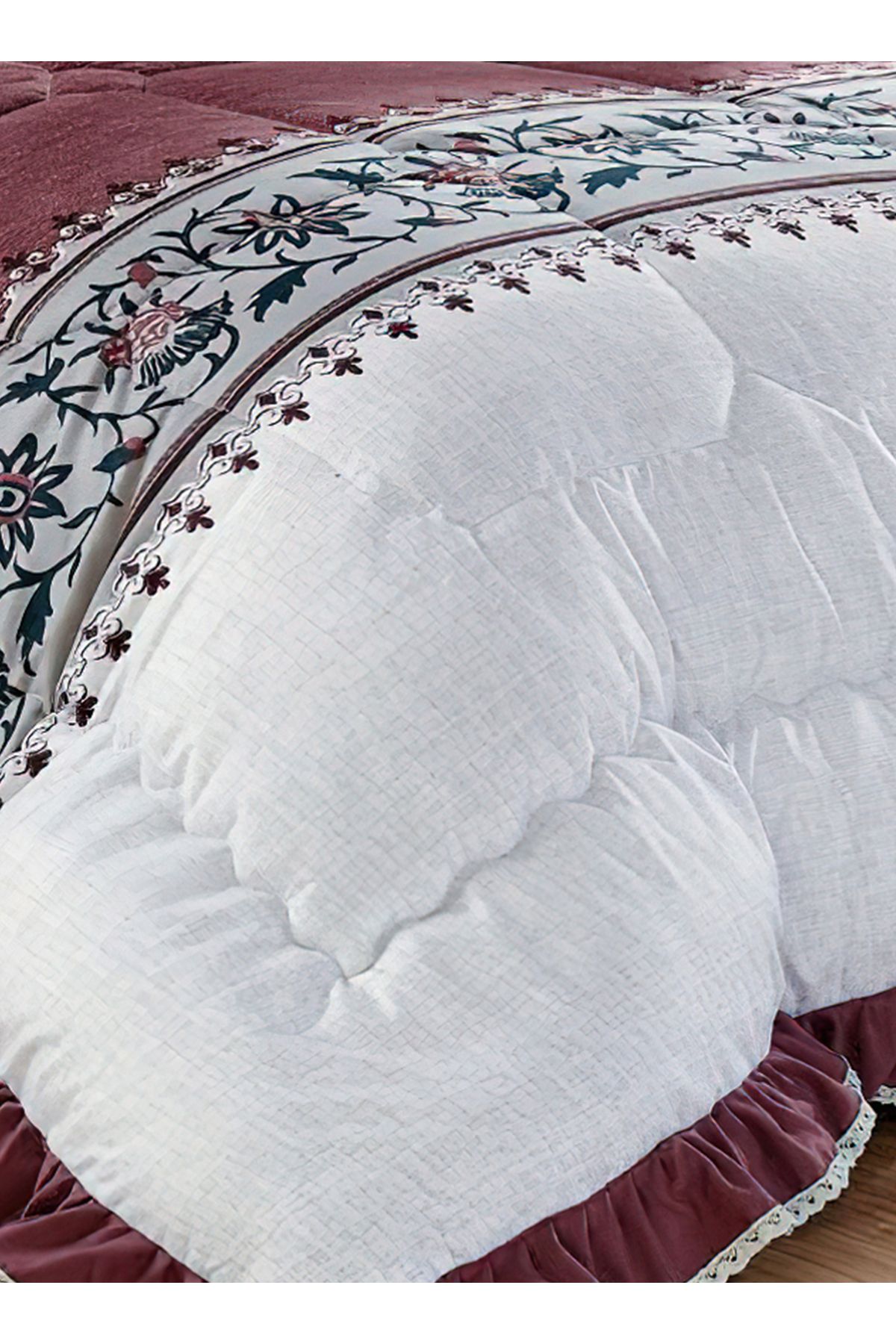 Generic-Comforter Set 4 Piece Single Size Elegant Bedspread Lightweight Comforter Suitable for All Seasons 5