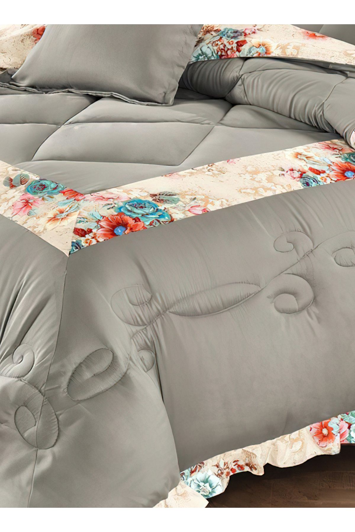 Generic-Comforter Set King Size 6 Pieces Comforter Set Twin Unisex Bedding Set 5