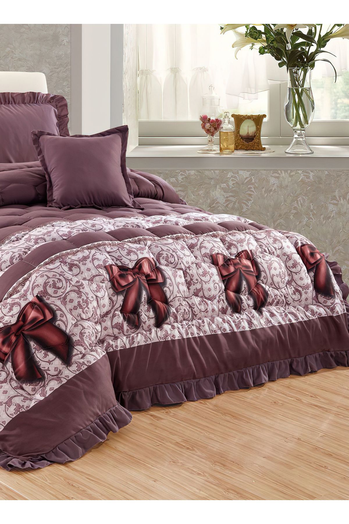 Generic-Comforter Set King Size 6 Pieces Comforter Set Twin Unisex Bedding Set 3