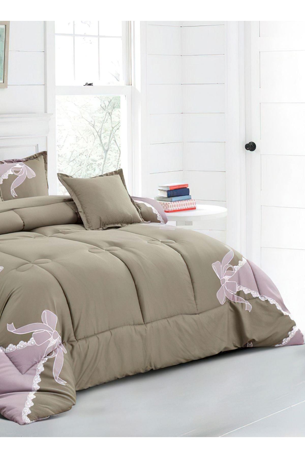 Generic-Comforter Set King Size 6 Pieces Comforter Set Twin Unisex Bedding Set 3