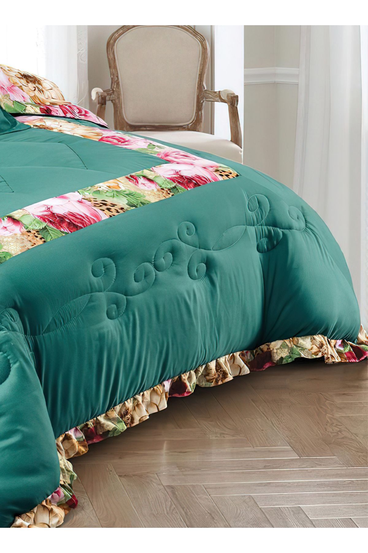 Generic-Comforter Set King Size 6 Pieces Comforter Set Twin Unisex Bedding Set 3