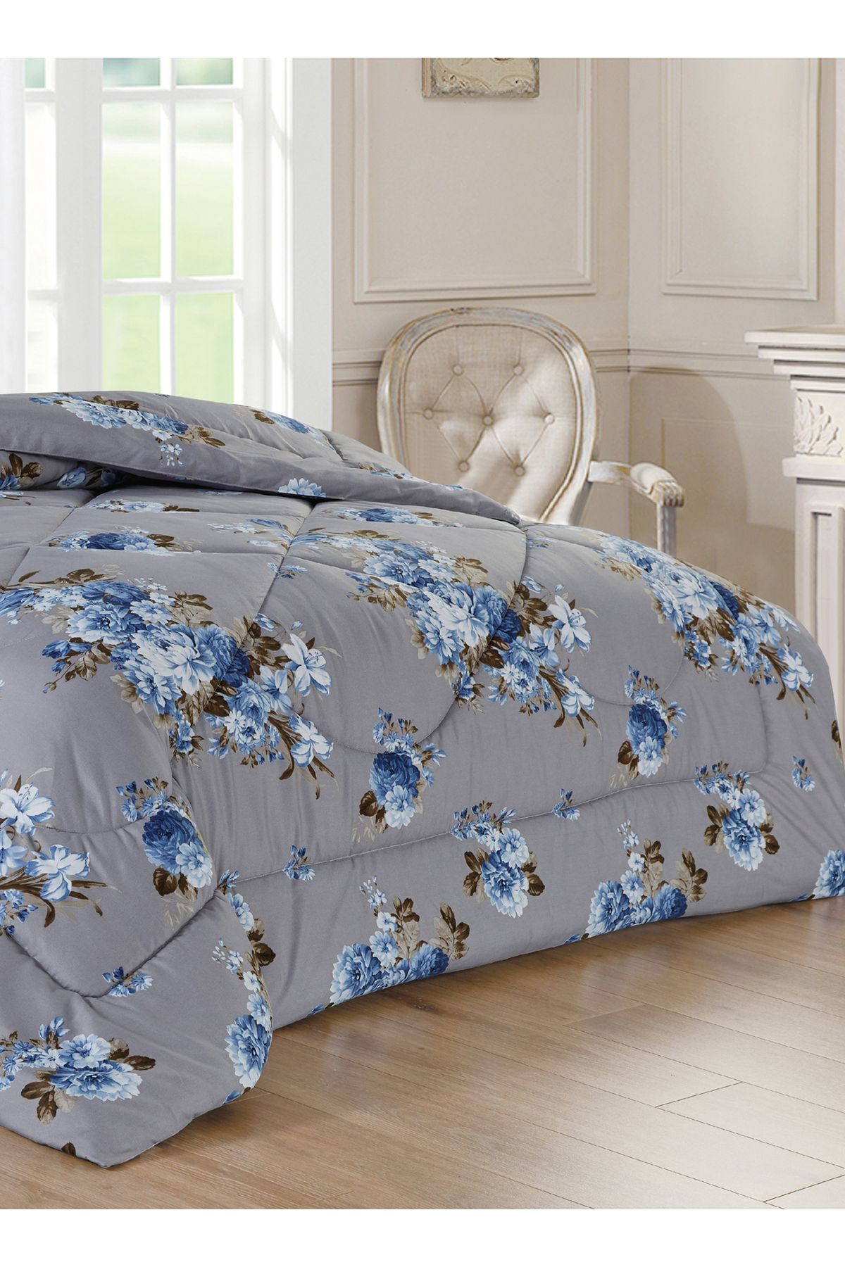 Generic-Comforter Set 4 Piece Single Size Elegant Bedspread Lightweight Comforter Suitable for All Seasons 3