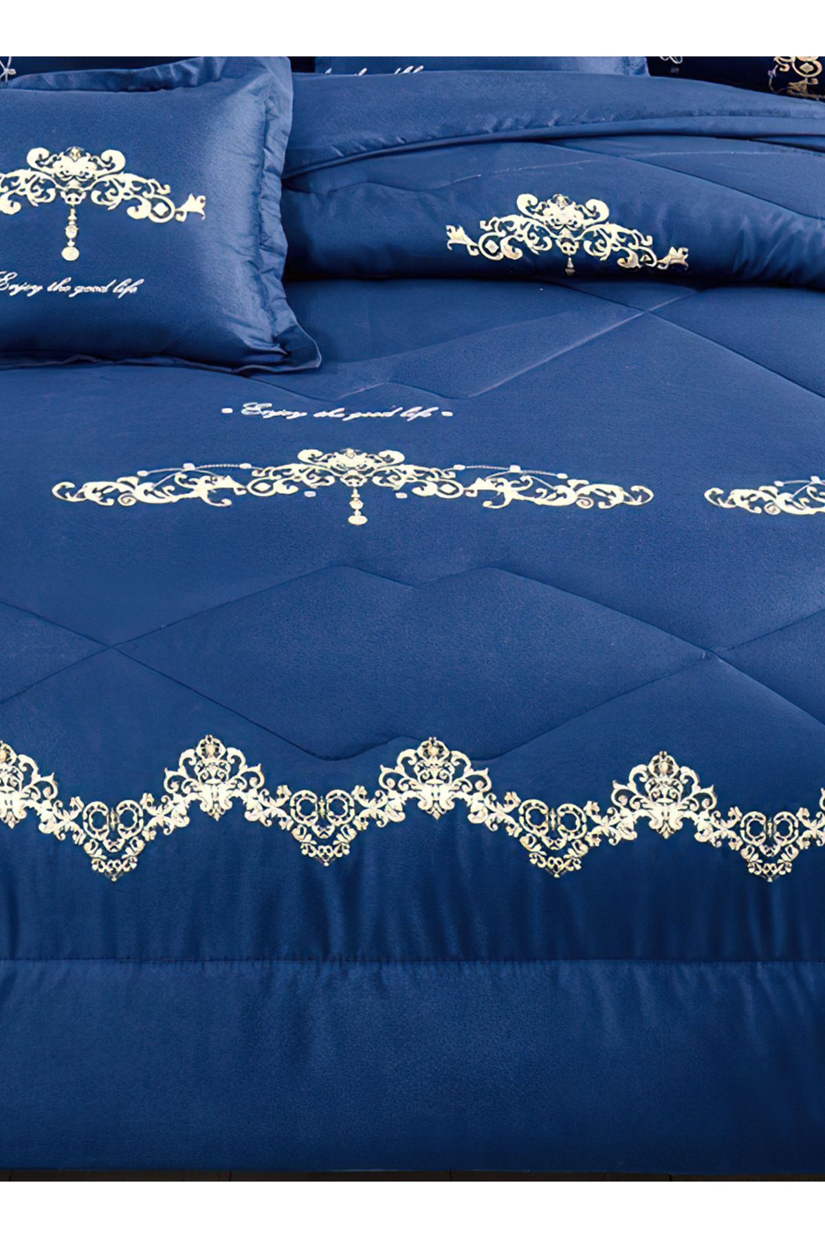 Generic-Comforter Set King Size 6 Pieces Comforter Set Twin Unisex Bedding Set 5