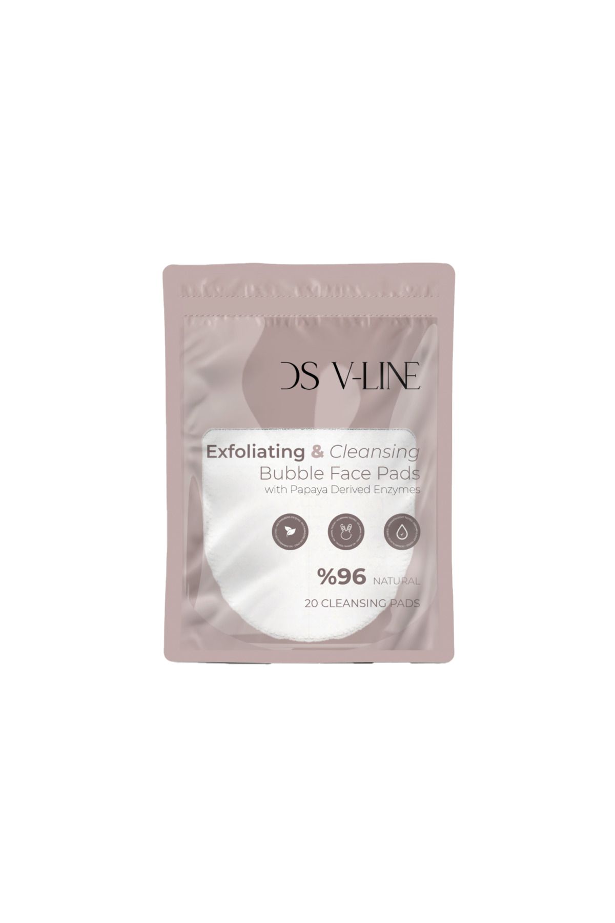 DS V-Line Exfoliating & Cleansing Bubble Pads