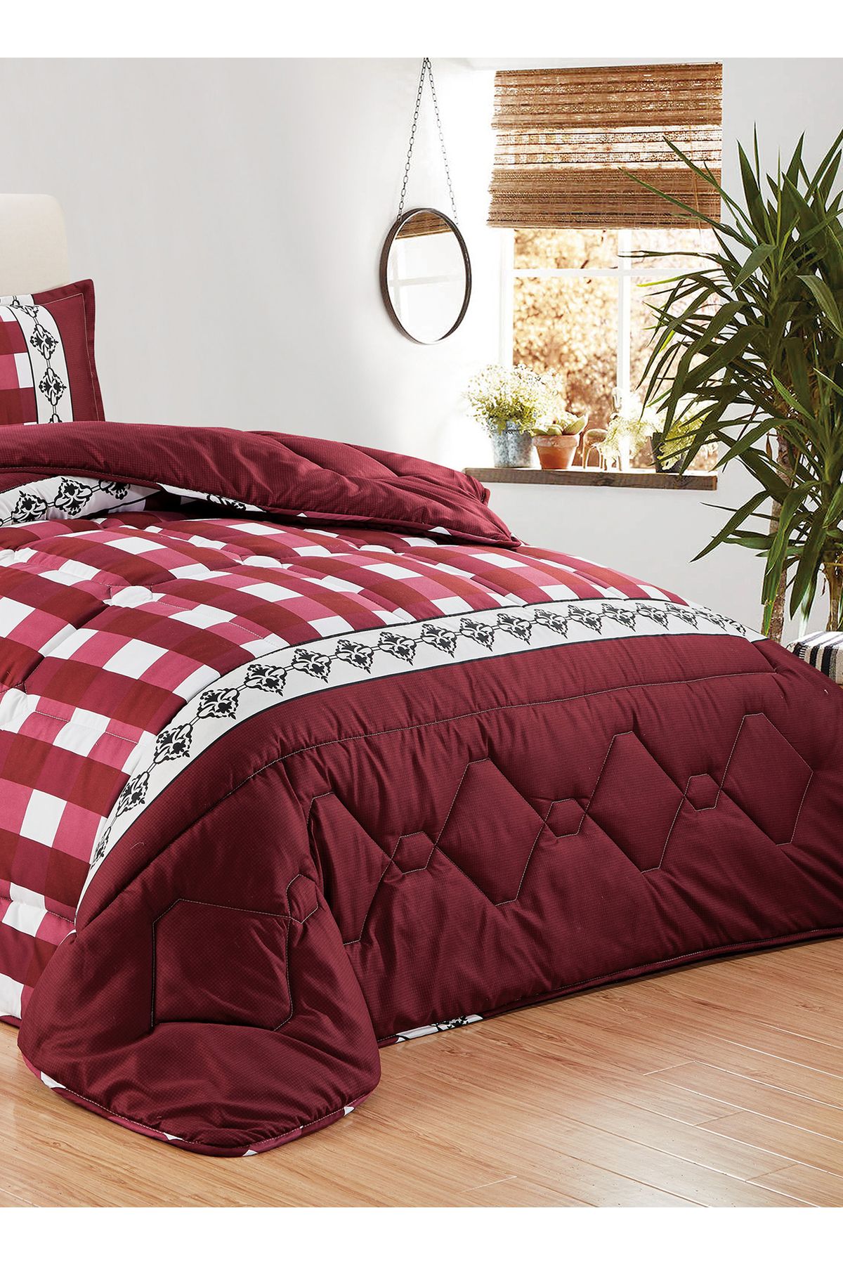 Generic-Comforter Set 4 Piece Single Size Elegant Bedspread Lightweight Comforter Suitable for All Seasons 3