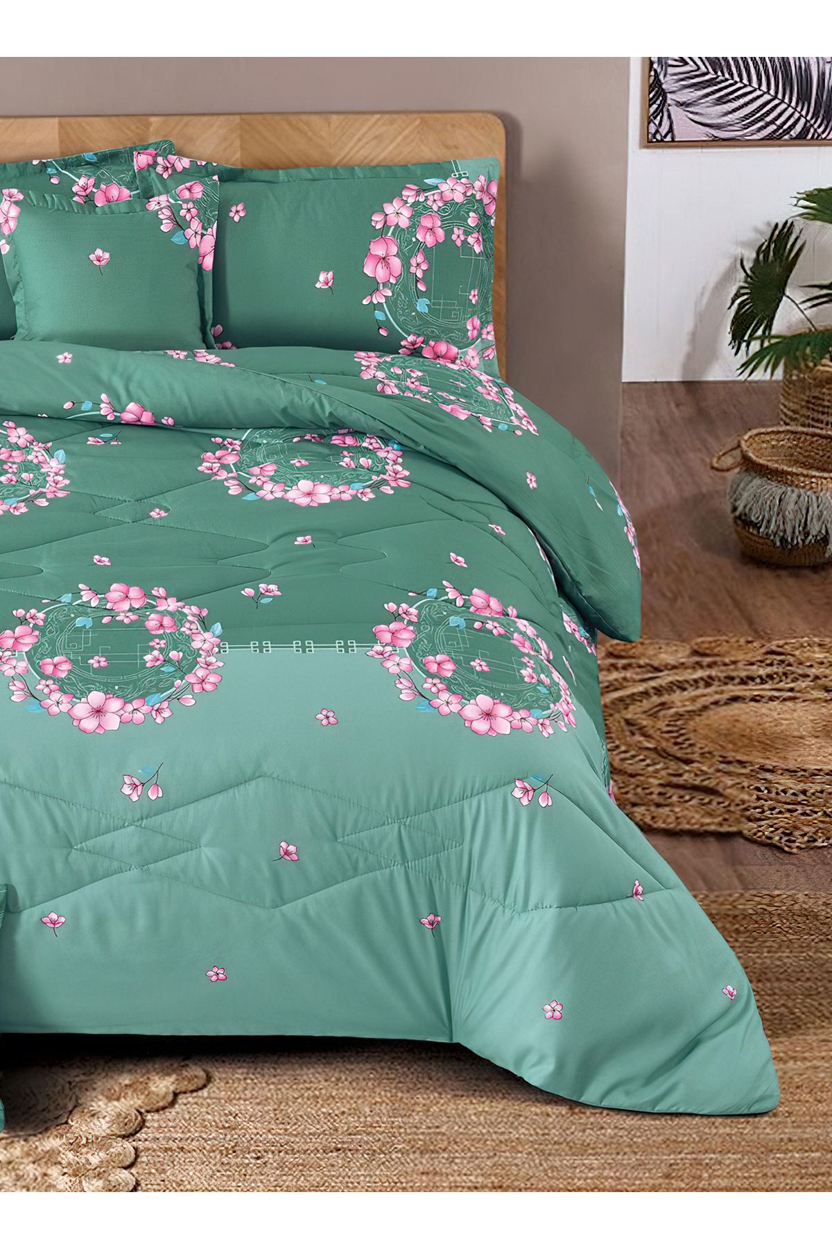 Generic-Comforter Set King Size 6 Pieces Comforter Set Twin Unisex Bedding Set 3