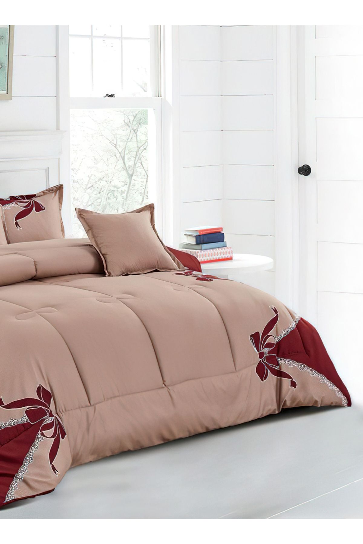 Generic-Comforter Set King Size 6 Pieces Comforter Set Twin Unisex Bedding Set 3