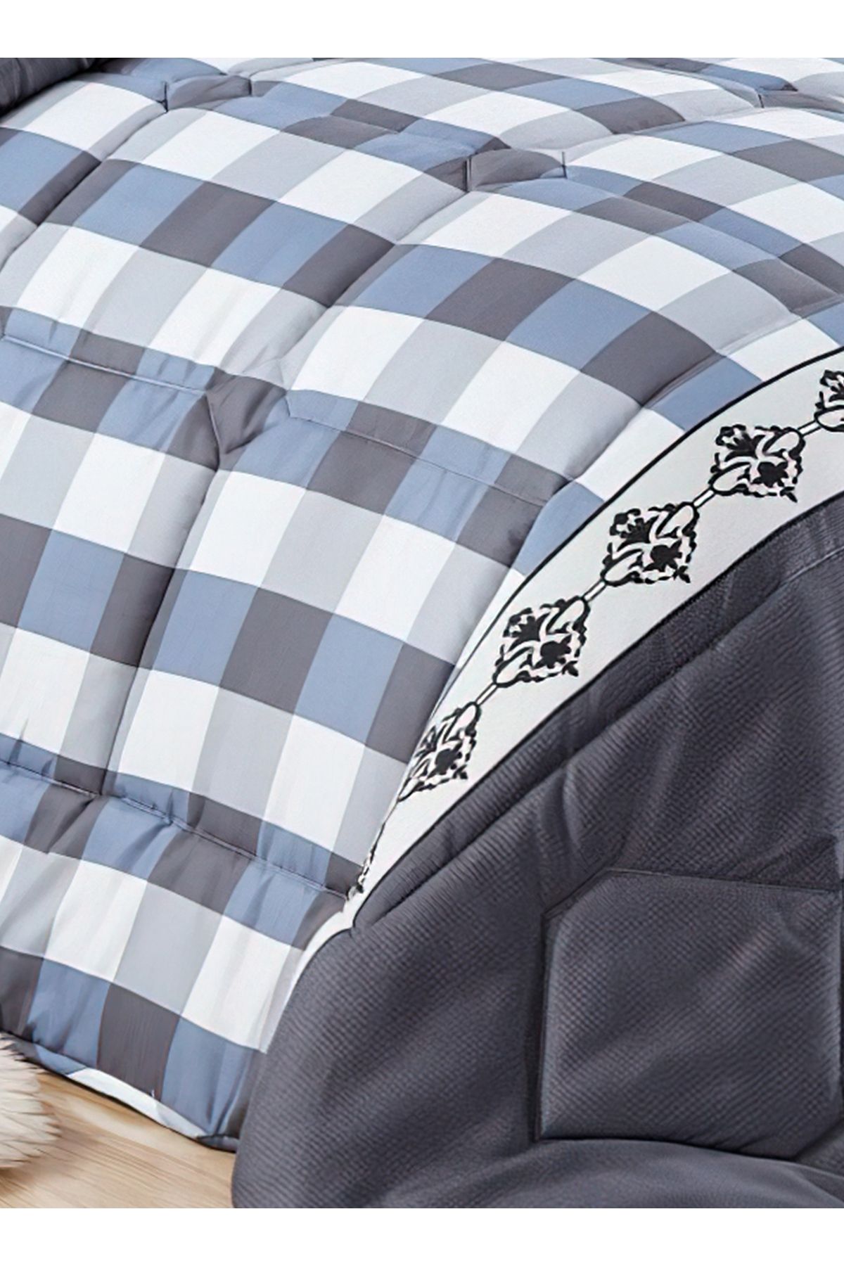 Generic-Comforter Set King Size 6 Pieces Comforter Set Twin Unisex Bedding Set 5