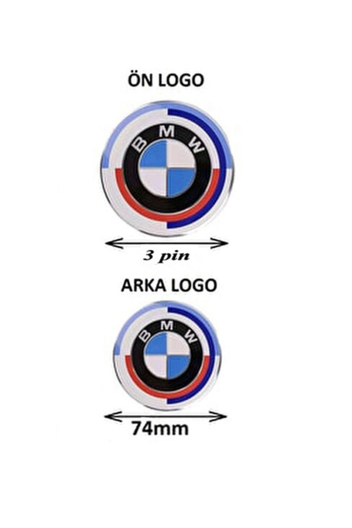 SATECHNOLOGY Bmw f30 kasa kaput ve bagaj logo takımı 50yıl newtypeblue(f30,f35,f36,f22,f23,f,80,f87,f40,f45,f46 )