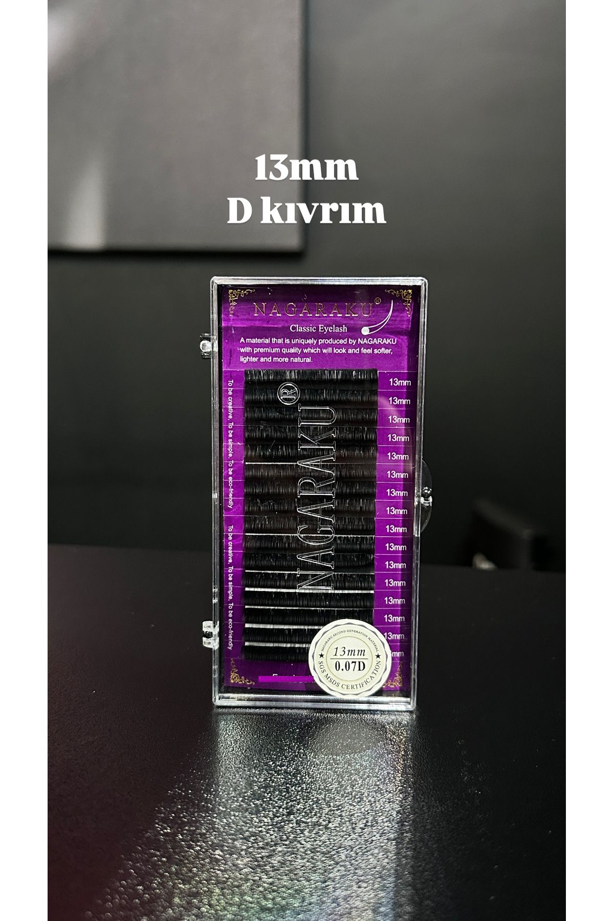 DİA ANORA Nagaraku Ipek Kirpik 12mm 0,07d