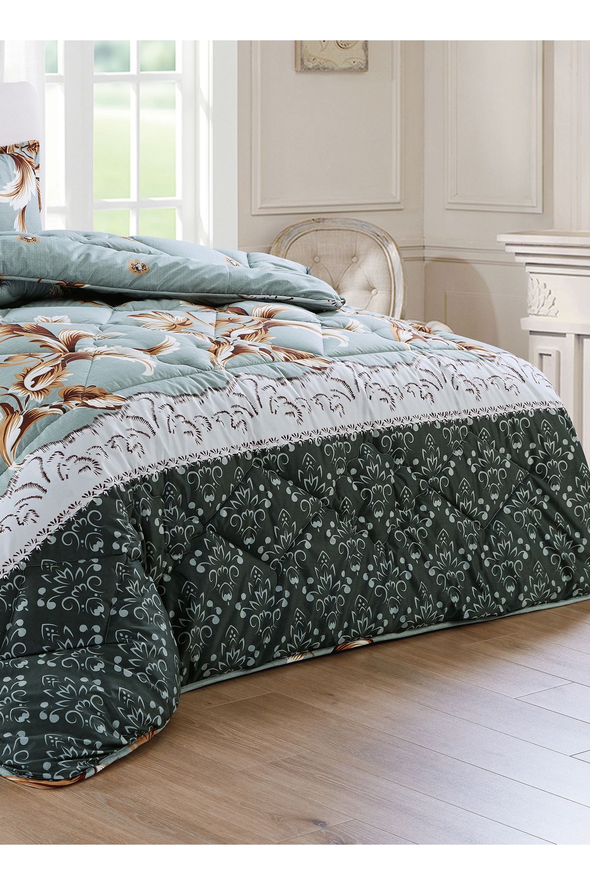 Generic-Comforter Set King Size 6 Pieces Comforter Set Twin Unisex Bedding Set 3