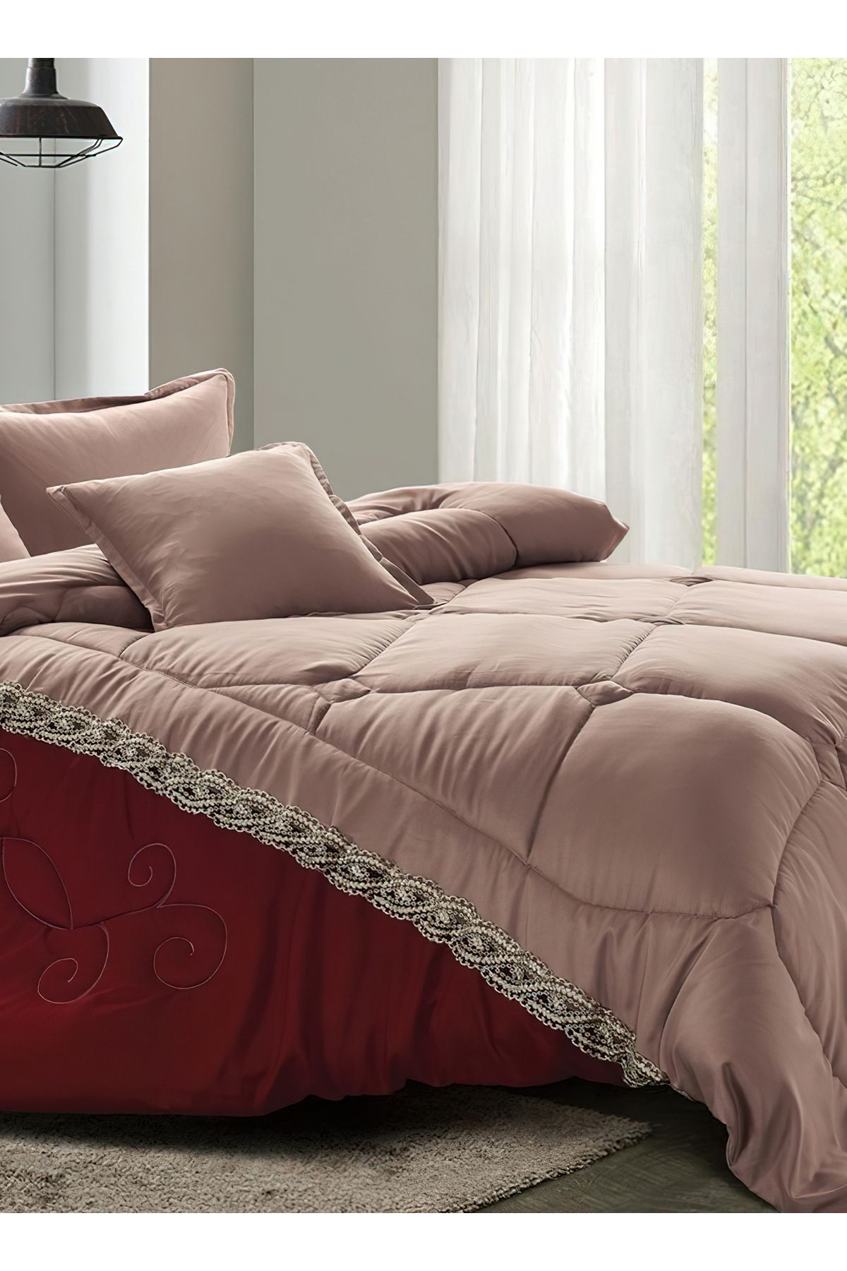 Generic-Comforter Set King Size 6 Pieces Comforter Set Twin Unisex Bedding Set 2