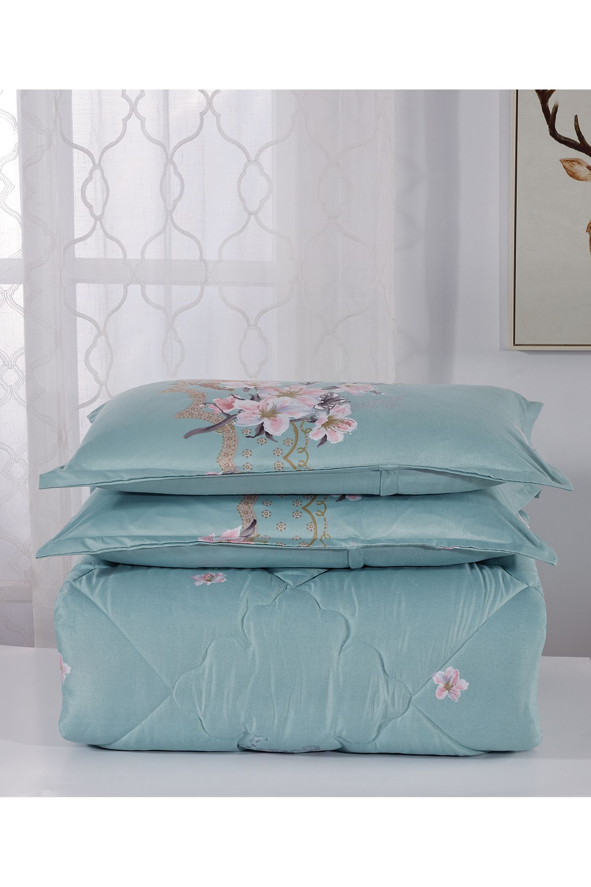 Generic-Comforter Set King Size 6 Pieces Comforter Set Twin Unisex Bedding Set 2