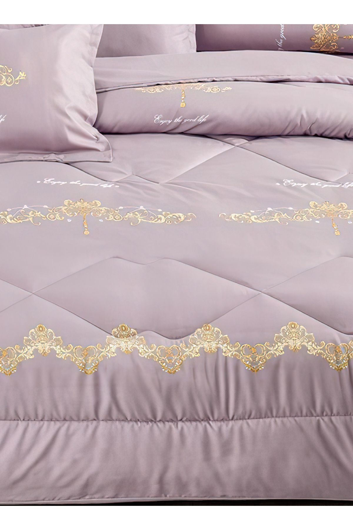 Generic-Comforter Set King Size 6 Pieces Comforter Set Twin Unisex Bedding Set 5