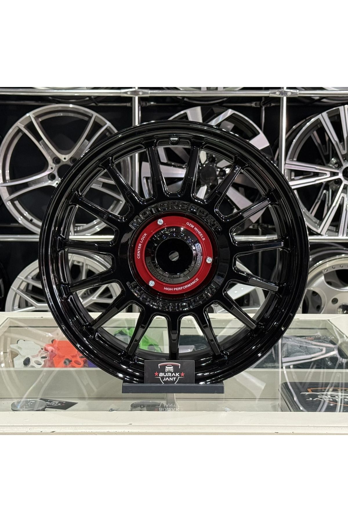 gzm 16 4X100 / 4X108 ET:35 67.1 BLACK OZ MOTORSPORT JANT TAKIMI (4ADET)