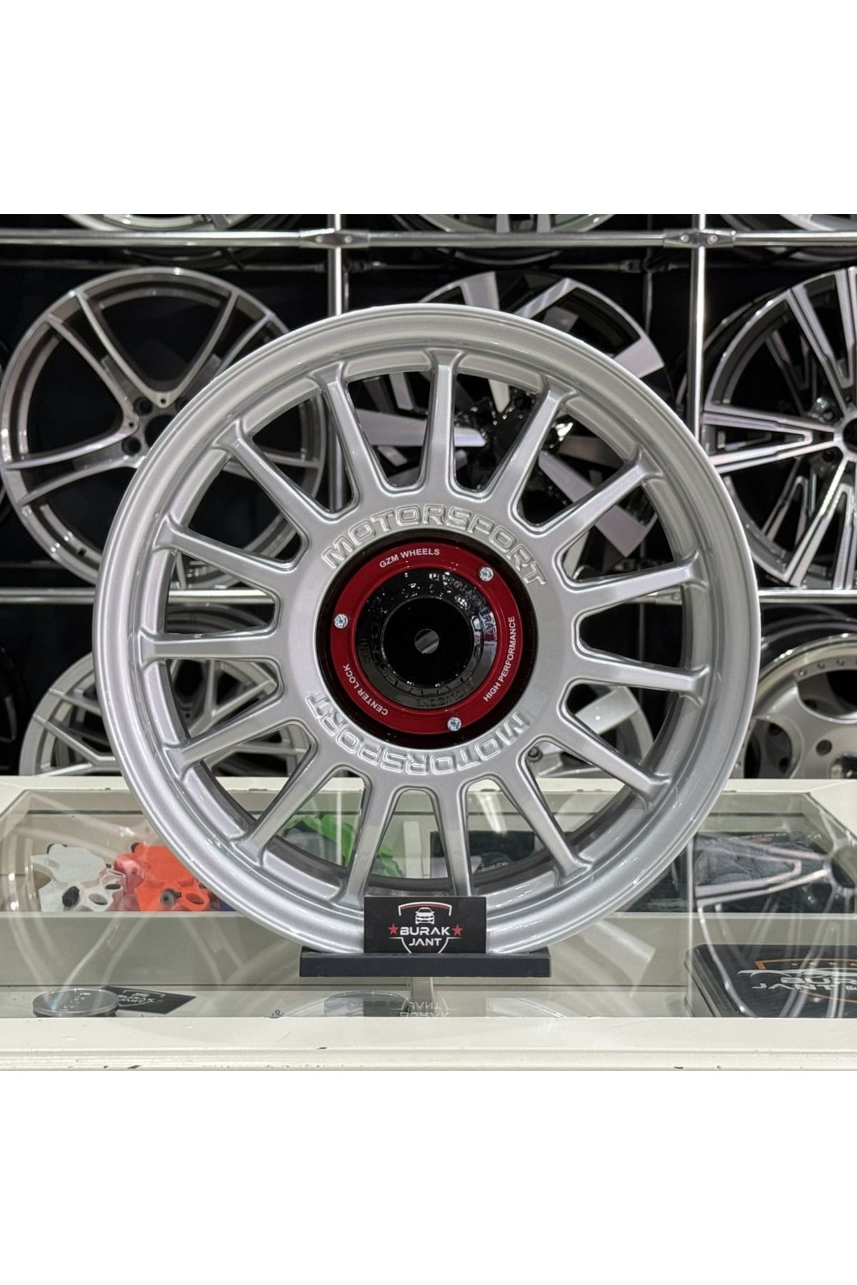 gzm 16 4X100 / 4X108 ET:35 67.1 SİLVER OZ MOTORSPORT JANT TAKIMI (4ADET)