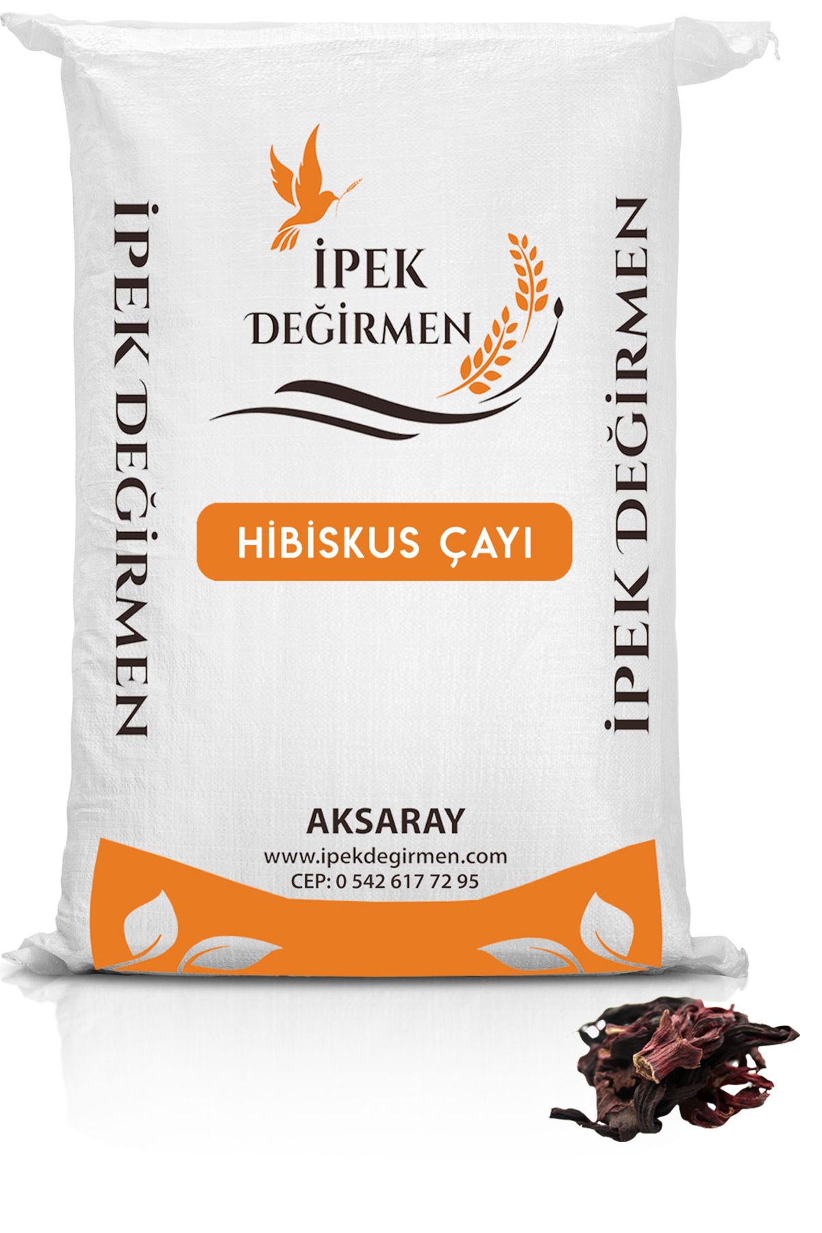 İpek Değirmen 100 Gr Doğal Kurutulmuş Hibiskus Çayı Nar Çiçeği