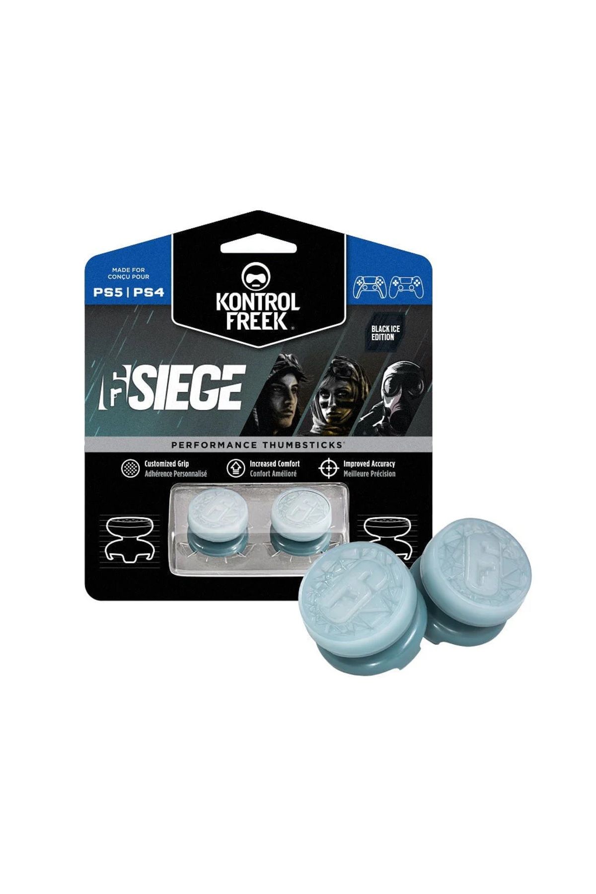 kontrolfreek Ps4 Fps Rainbow Six Analog Koruyucu Şefaf