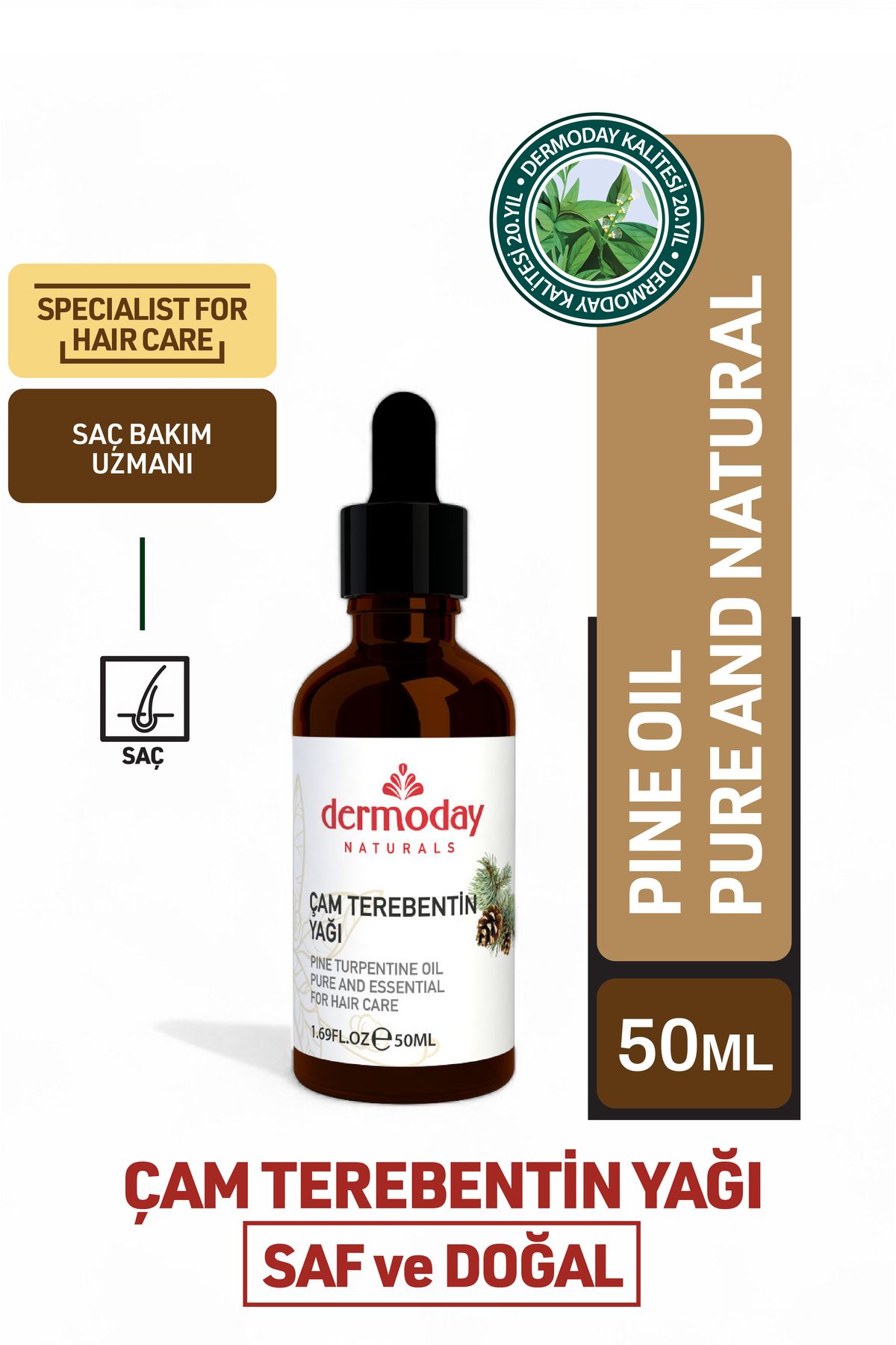 Dermoday Çam Terebentin Yağı 50 ml