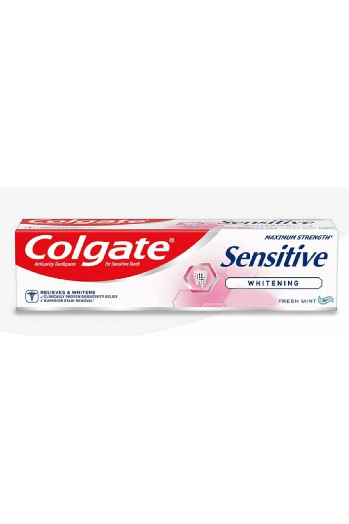 Colgate Maxımum Strength Sensitive Whıtenıng Fresh Mınt 170 gr