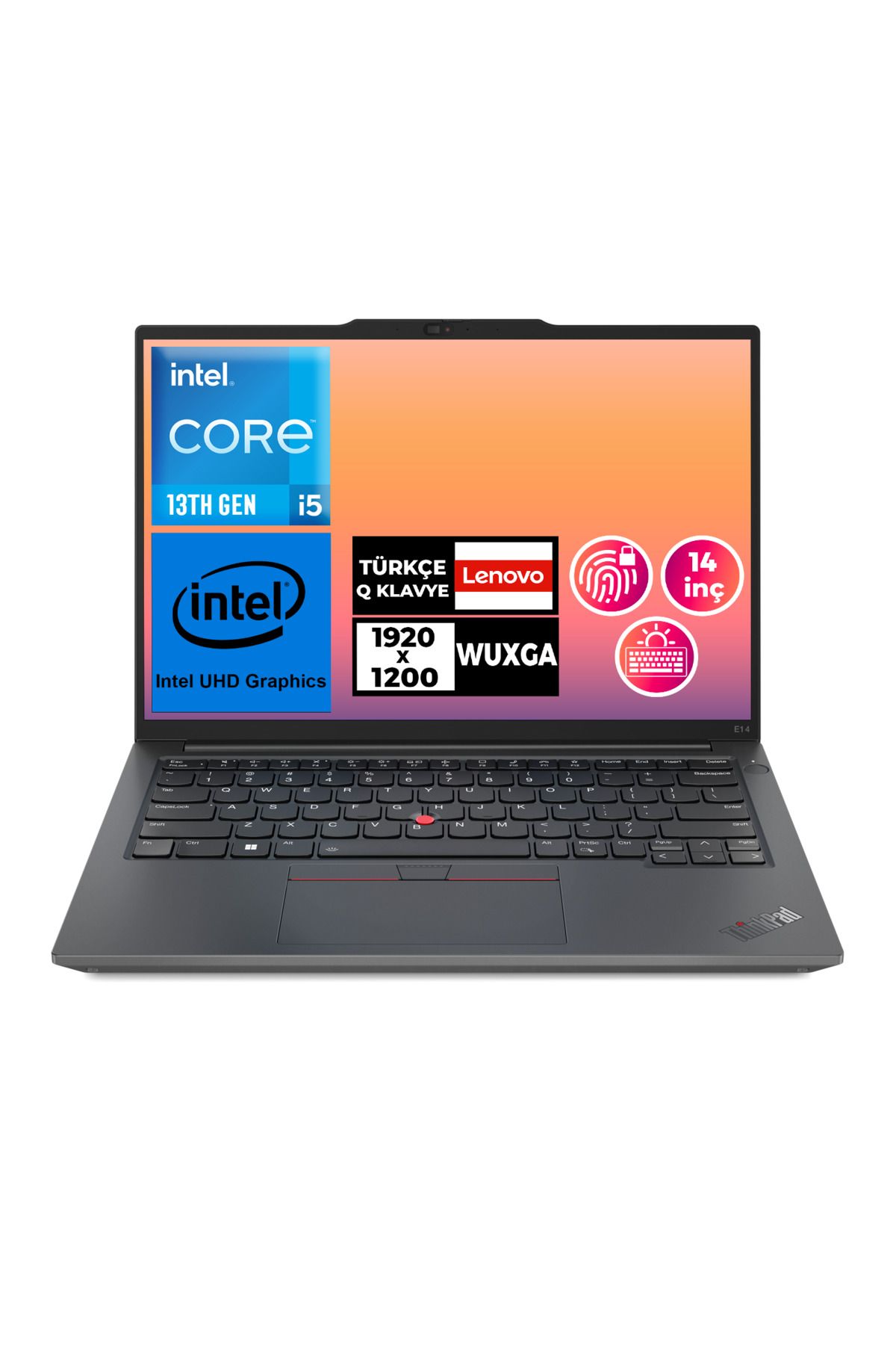 LENOVO ThinkPad E14 G5 i5-13420H 8GB 512GB SSD 14" Freedos Taşınabilir Bilgisayar 21JK00LCTX 001