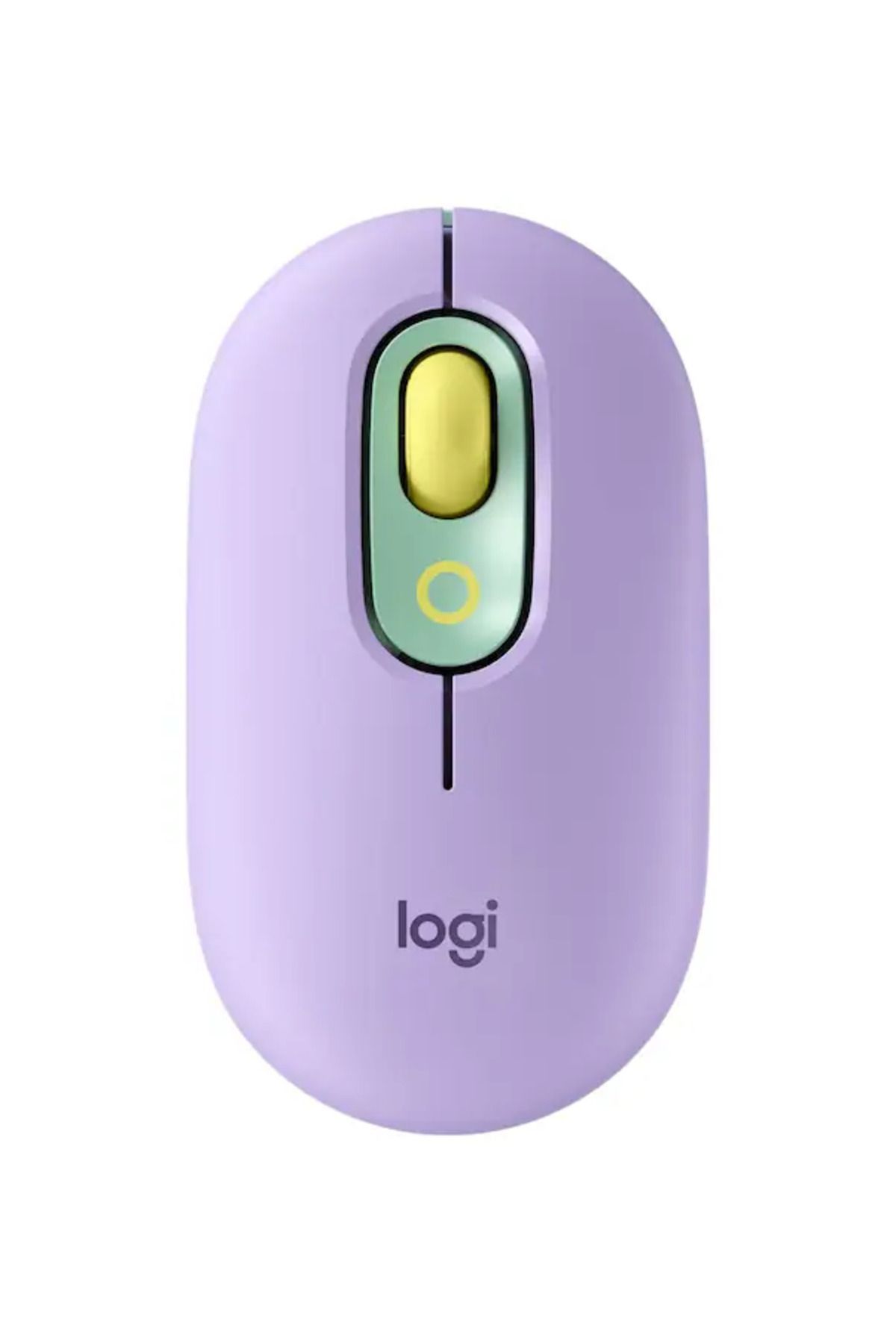 Form-tech POP Kablosuz Optik Emoji Mouse - Mor/Lila Mac Os/Windows Uyumlu