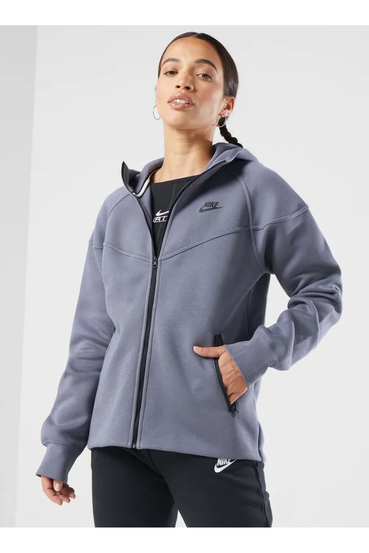 Nike Sportswear Tech Fleece Windrunner FA24 Full-Zip Hoodie Kadın Sweatshirt