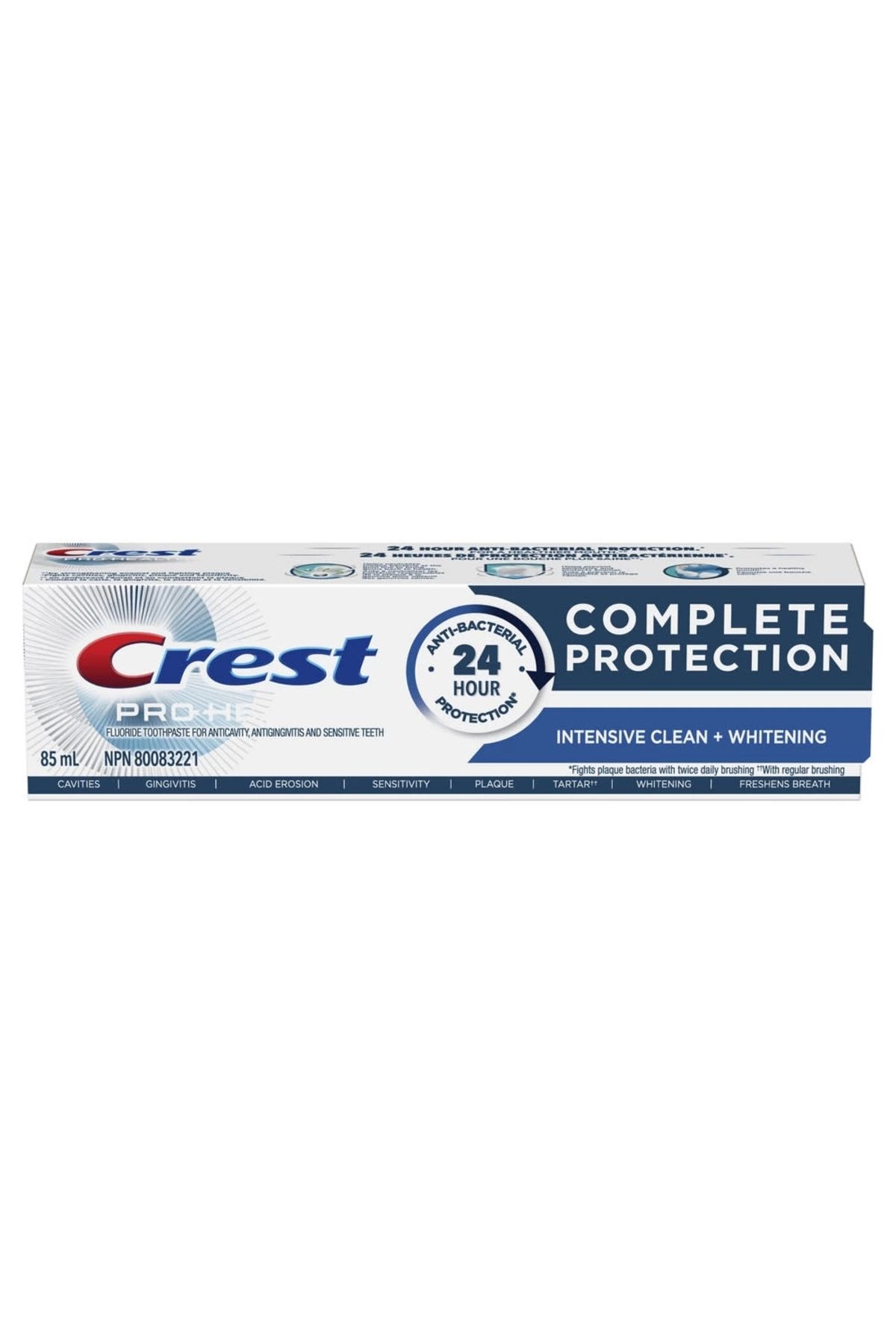 CREST Pro Health Complete Protectıon Intensıve Clean Whıtenıng Macun 85 ml