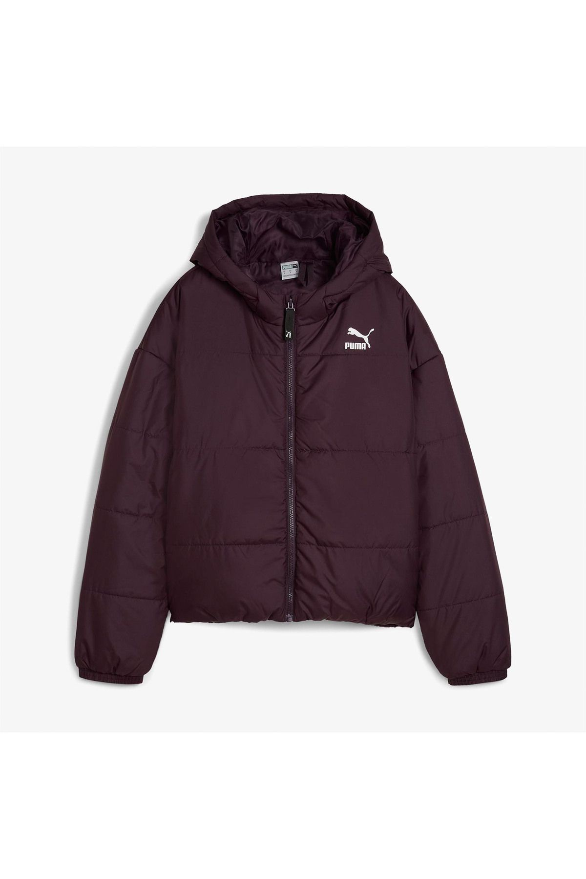 Puma-Classic Women's Purple Outdoor Coat 1