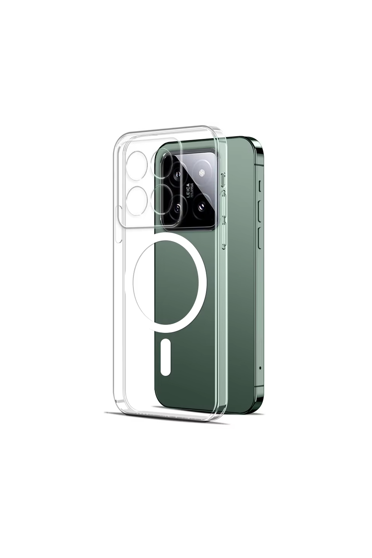 Microcase Xiaomi 14t Pro Için Magsafe Manyetik Darbeye Dayanıklı