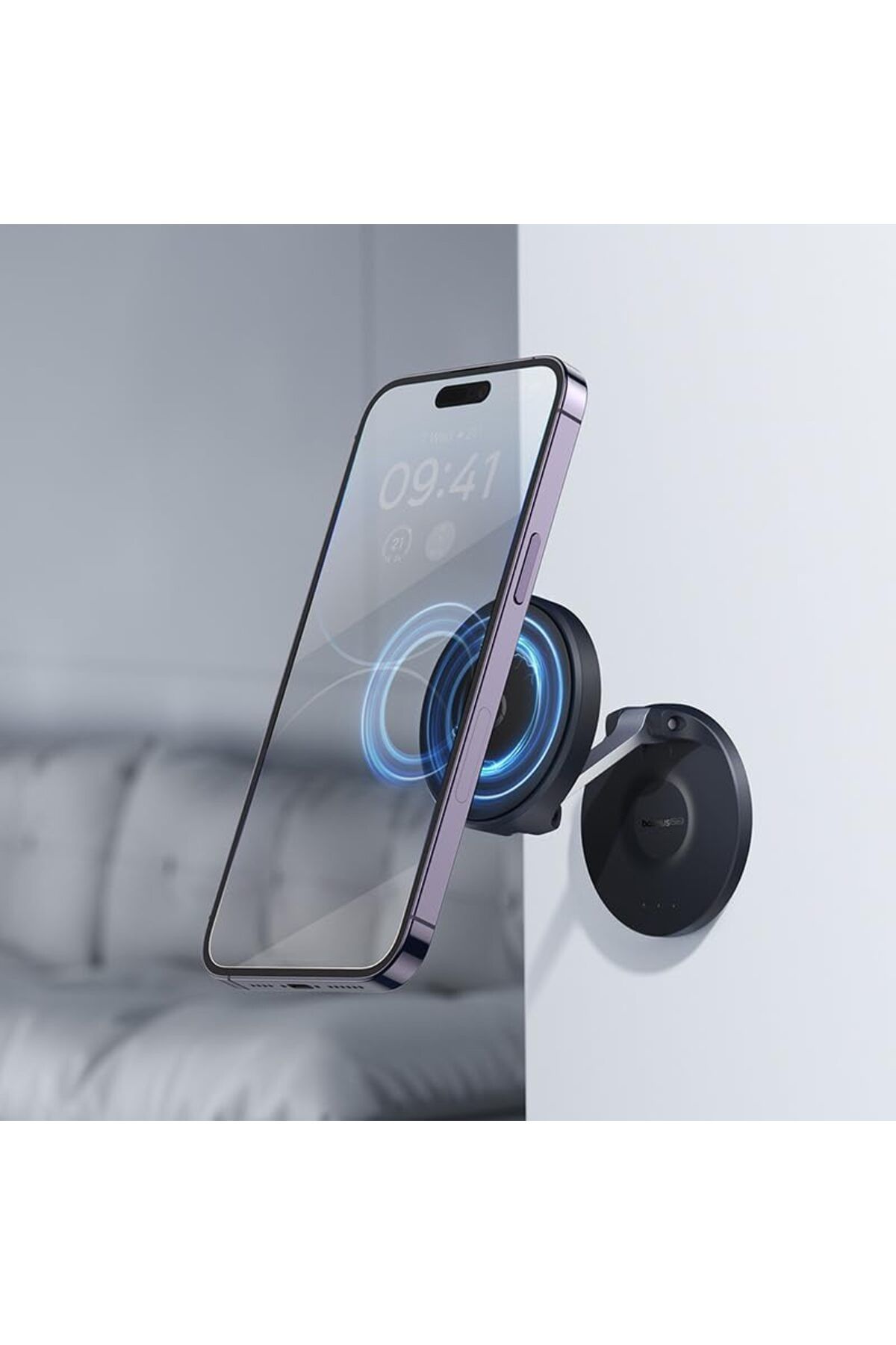 Baseus-MagPro Series Magnetic Car Phone Holder, 180° Adjustable Magnetic Phone Holder Mount 9