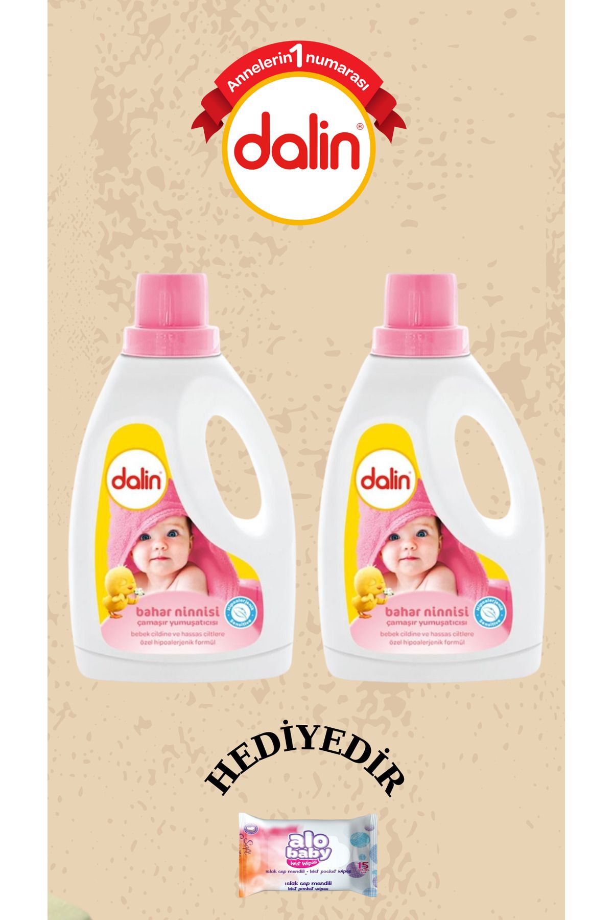 Dalin Yumuşatıcı Bahar Ninnisi 1500 ml 2 Adet