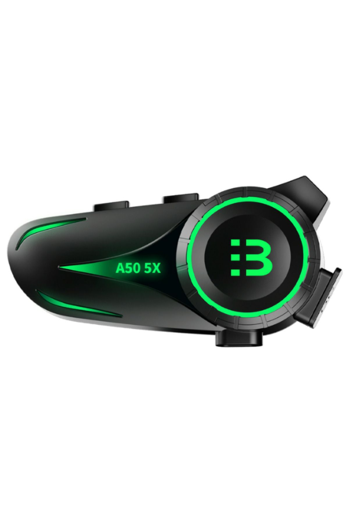 Smith A50-5x Bluetooth V5.3 Motosiklet Kask Kulaklık Rgb İntercom Telsiz Seti Uyumlu