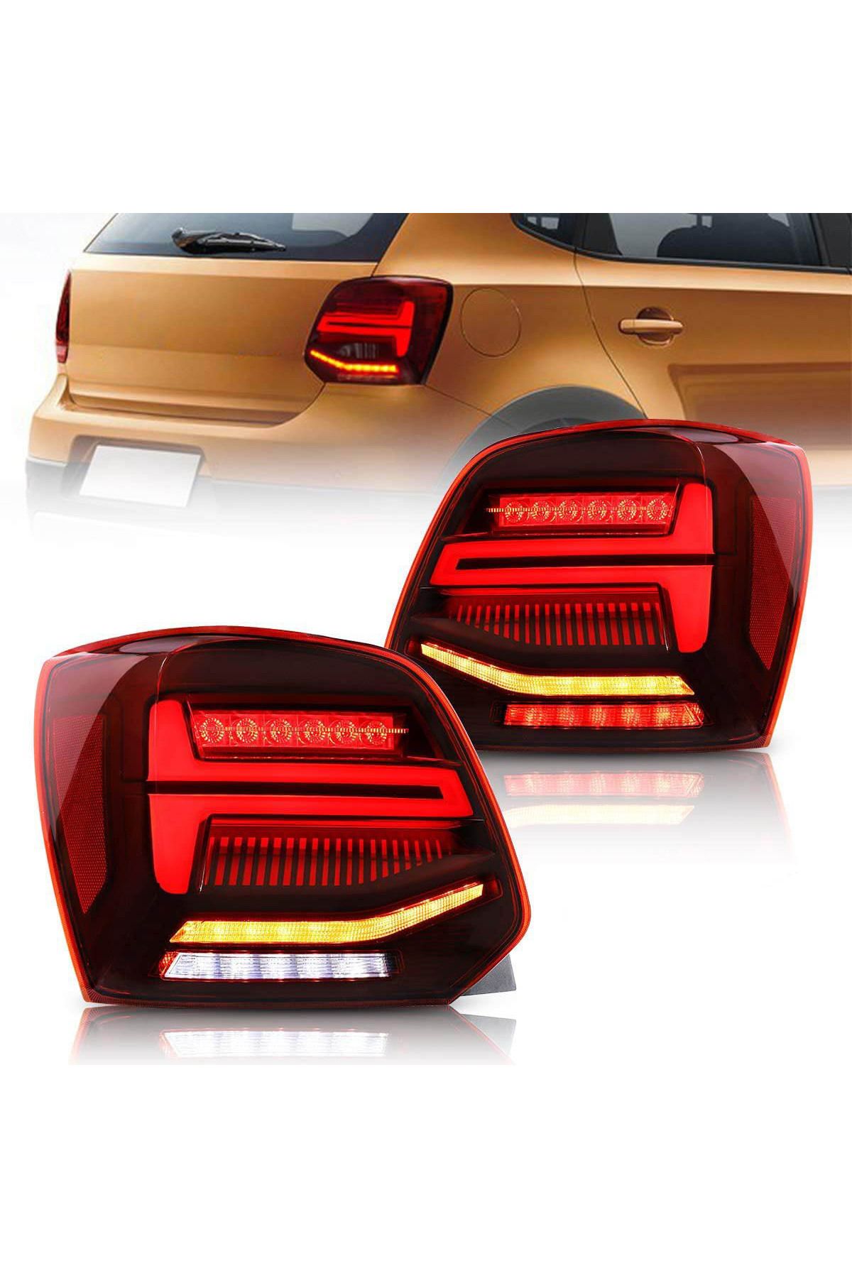 Dorasan Volkswagen Polo 2010-2017 Uyumlu Q2 Model LED Stop Seti - Kırmızı (Tak&Çalıştır)