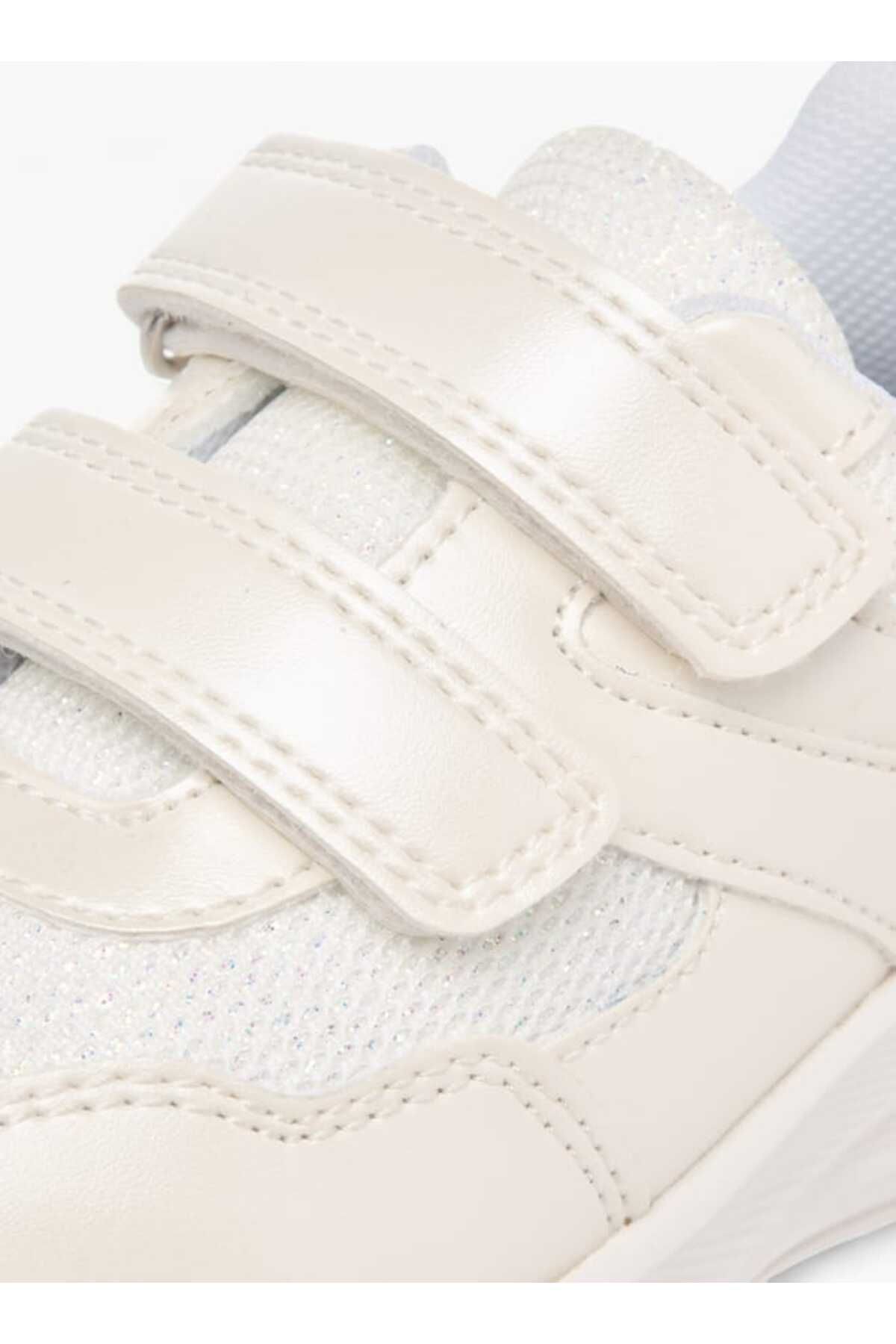 Barefeet-Panelled Sneakers with Hook and Loop Closure 4
