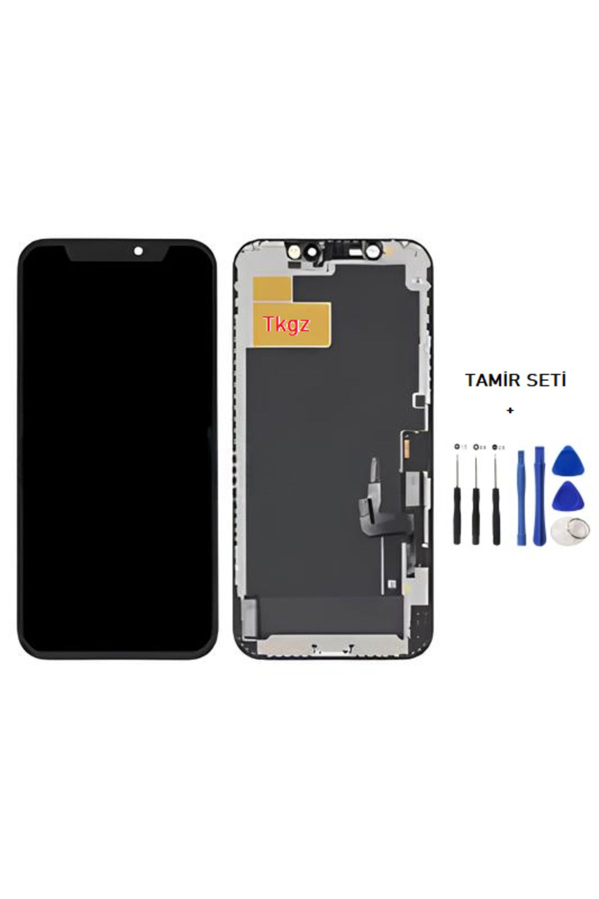 tkgz iPhone 12 Uyumlu Lcd Ekran Dokunmatik A+A KALİTE (JK MARKA) + TAMİR SETİ