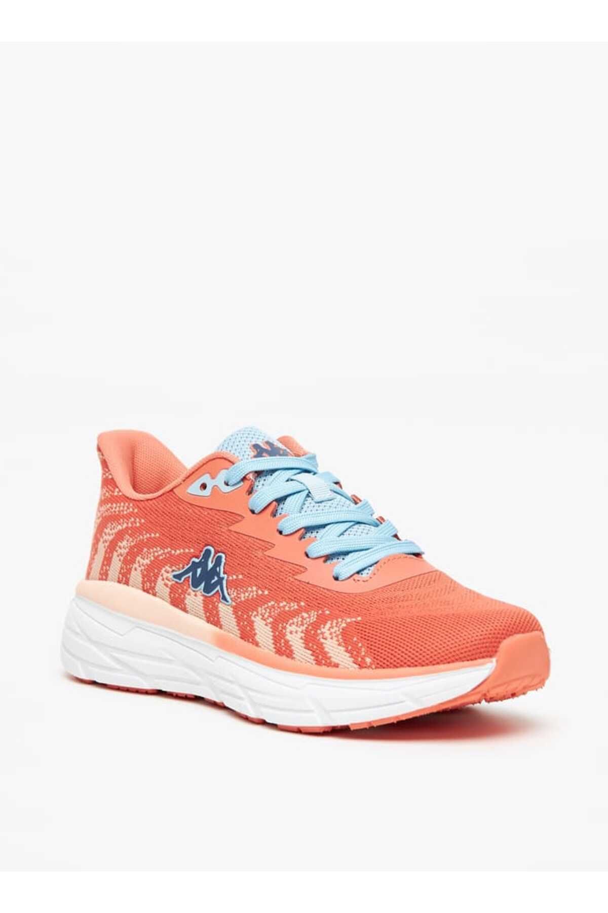 Kappa-Women's Logo Print Sports Shoes with Lace-Up Closure 2