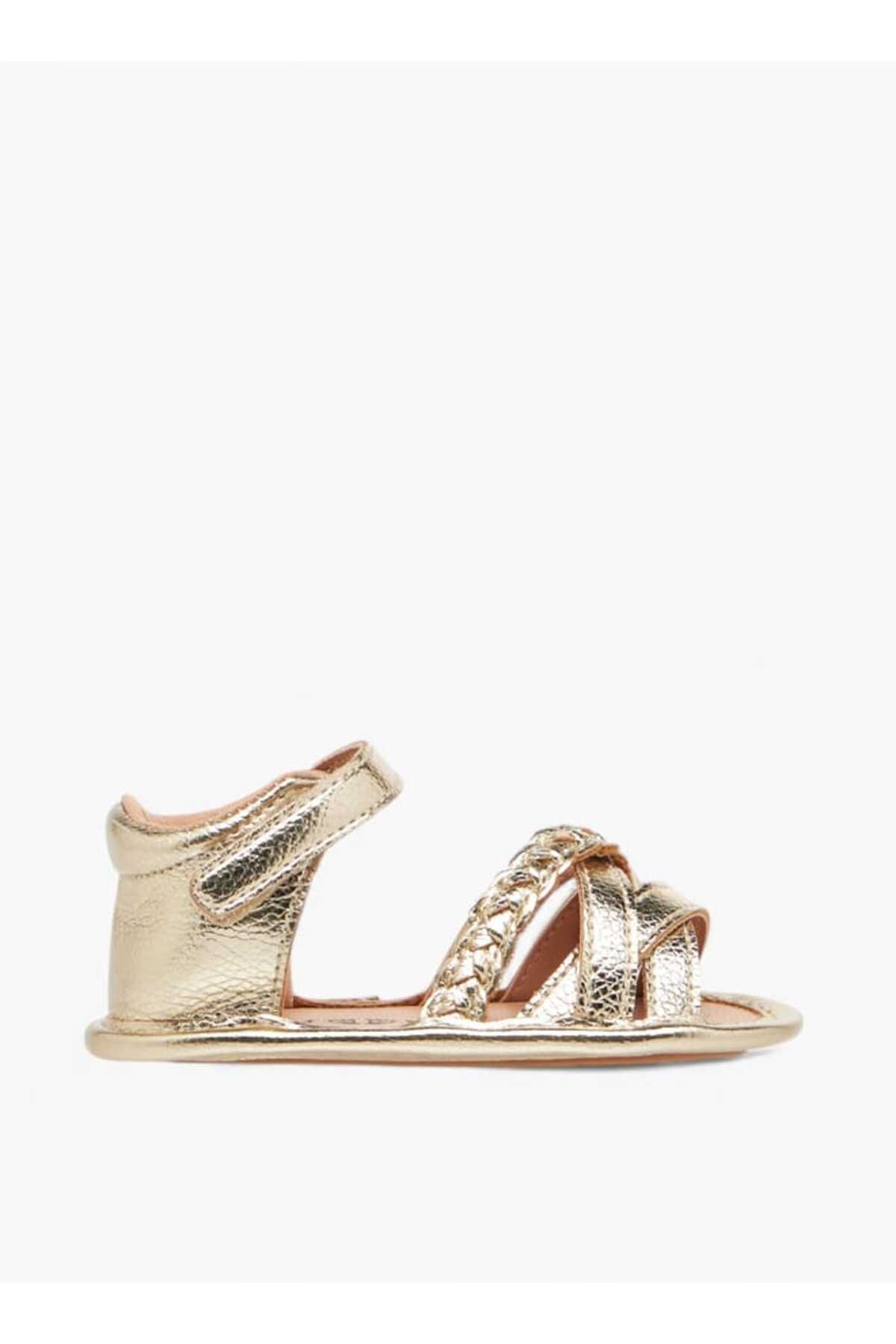 Barefeet-Butterfly Textured Sandals with Hook and Loop Closure 3