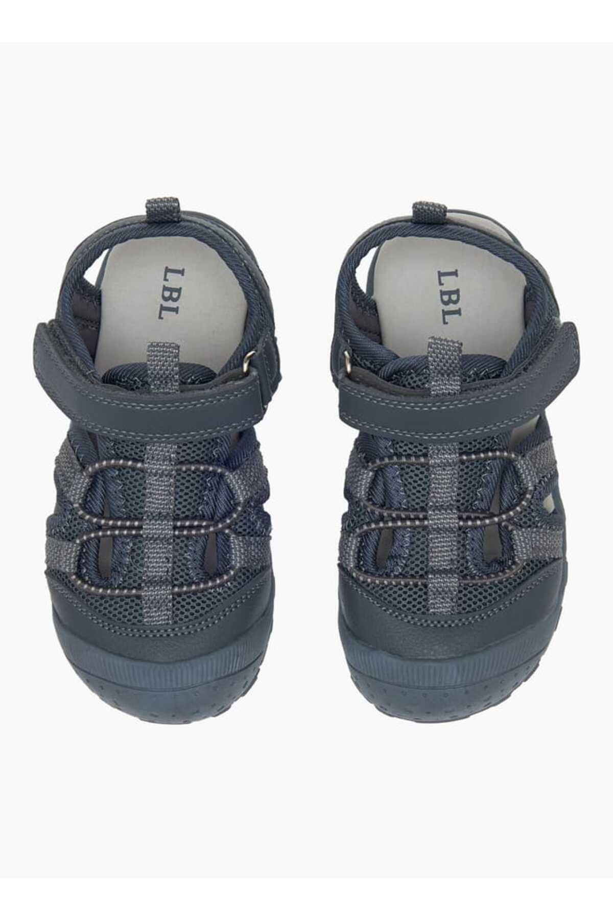LBL by Shoexpress-Mesh Detail Sandals with Hook and Loop Closure 1