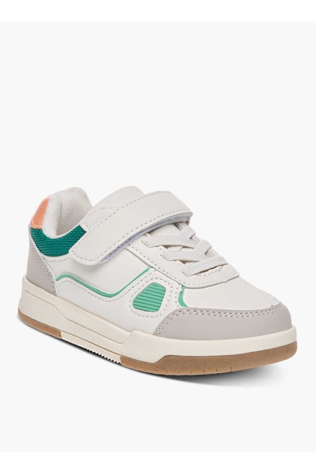 LBL by Shoexpress-Panelled Sneakers with Hook and Loop Closure 2