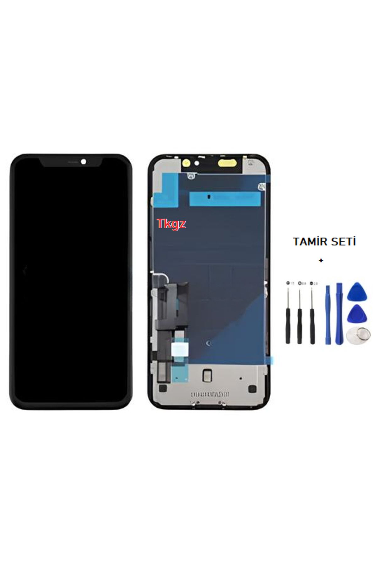 tkgz iPhone 11 Uyumlu Lcd Ekran Dokunmatik A+A KALİTE (JK MARKA) + TAMİR SETİ