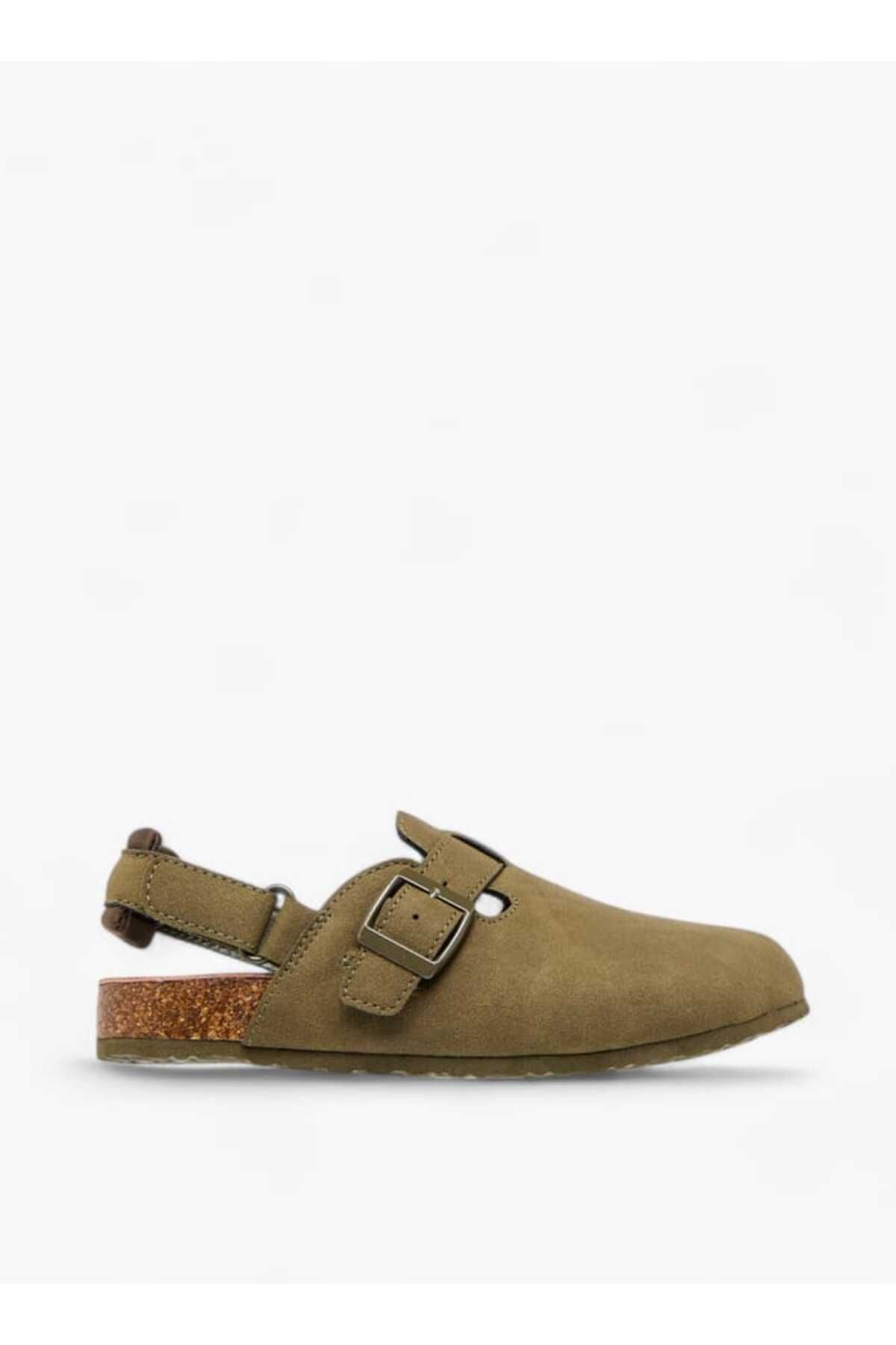 Mister Duchini-Boys' Solid Closed Toe Sandals with Hook and Loop Closure 3