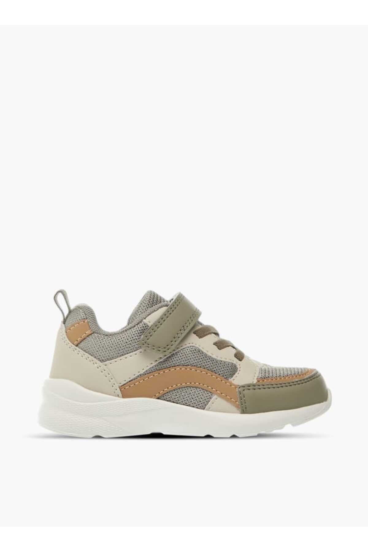 LBL by Shoexpress-Panelled Sneakers with Hook and Loop Closure 3