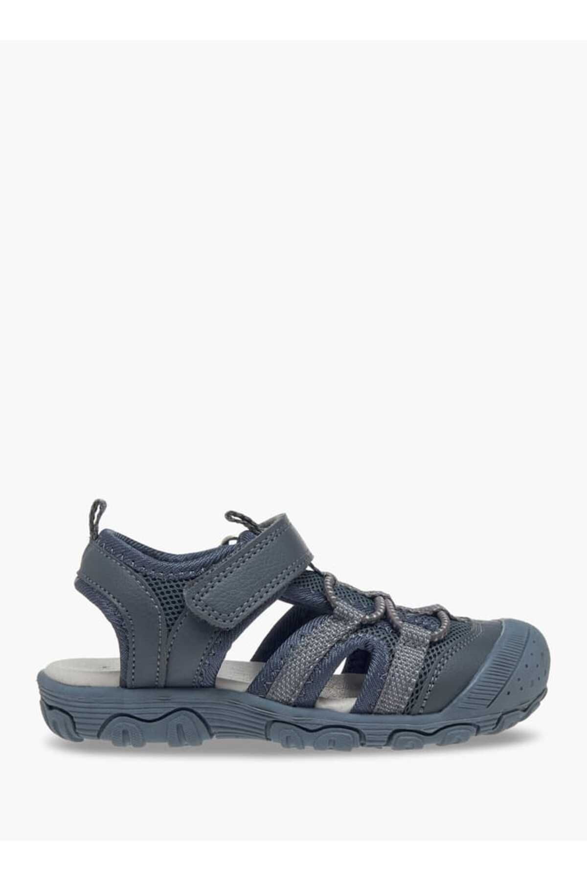 LBL by Shoexpress-Mesh Detail Sandals with Hook and Loop Closure 2