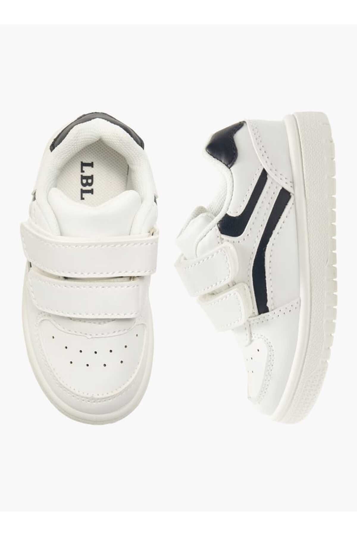 LBL by Shoexpress-Panelled Sneakers with Hook and Loop Closure 1