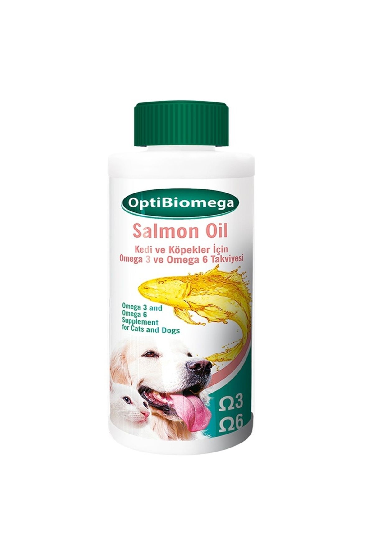 Pet Active E Vitamin Katkılı Omega 3 ve 6 Kedi Somon Balık Yağı 250 ml