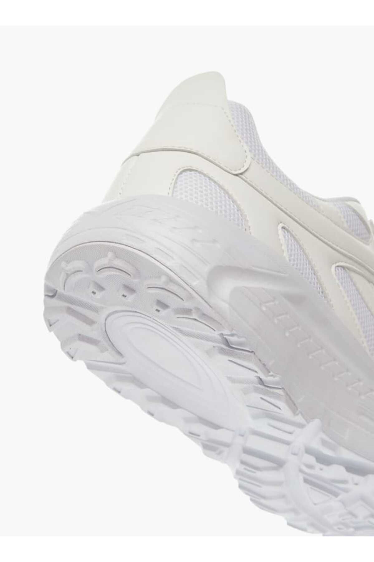 LBL by Shoexpress-LBL by Shoexpress Panelled Sneakers with Lace-Up Closure 5
